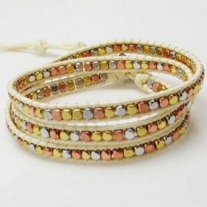 NEW Handmade 3 Wrap Bracelet Katie Soleil